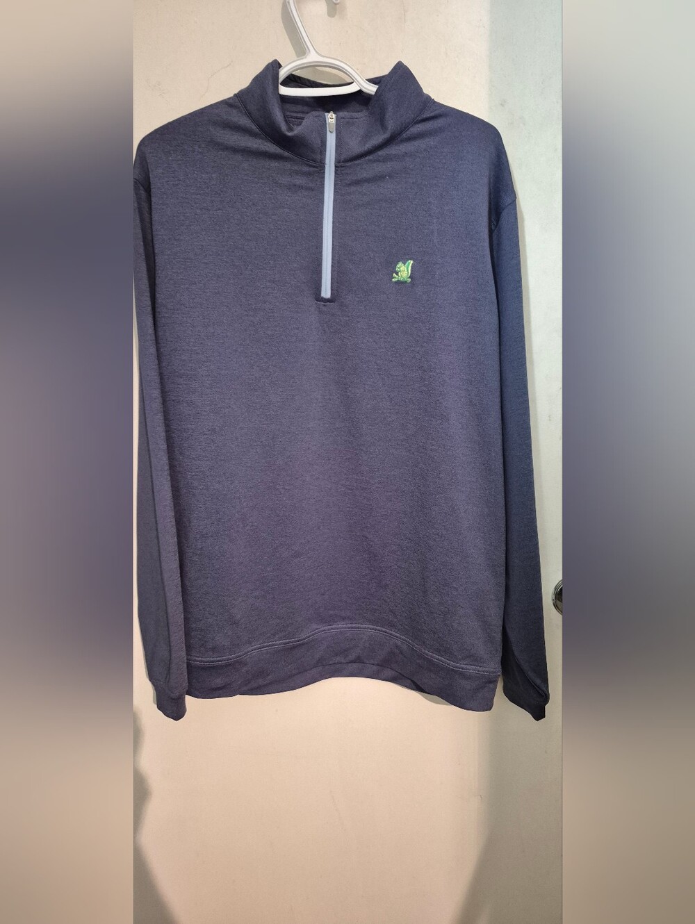 Peter Millar Quarter-Zip Pullover Navy Sz.L